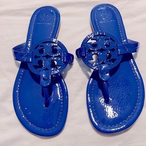 Tory Burch, Leather Miller Sandals, 7M